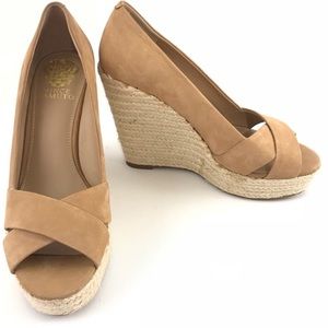 Vince Camuto Heel Espadrille Taryn Tan Wedge Shoes